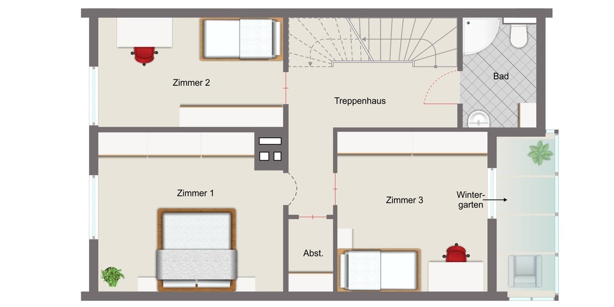 Grundriss OG (Abb.ähnlich)