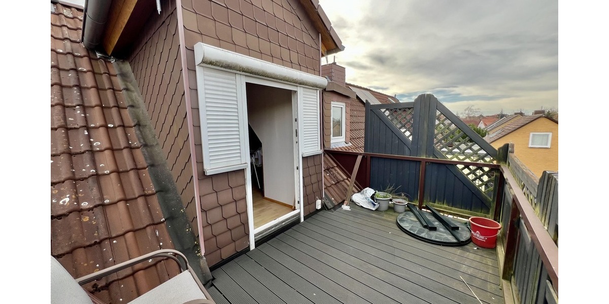 ..mit Zugang zur Dachterrasse