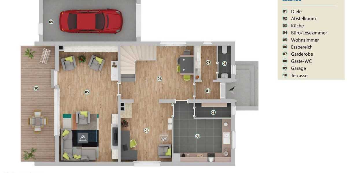 Grundriss Erdgeschoss