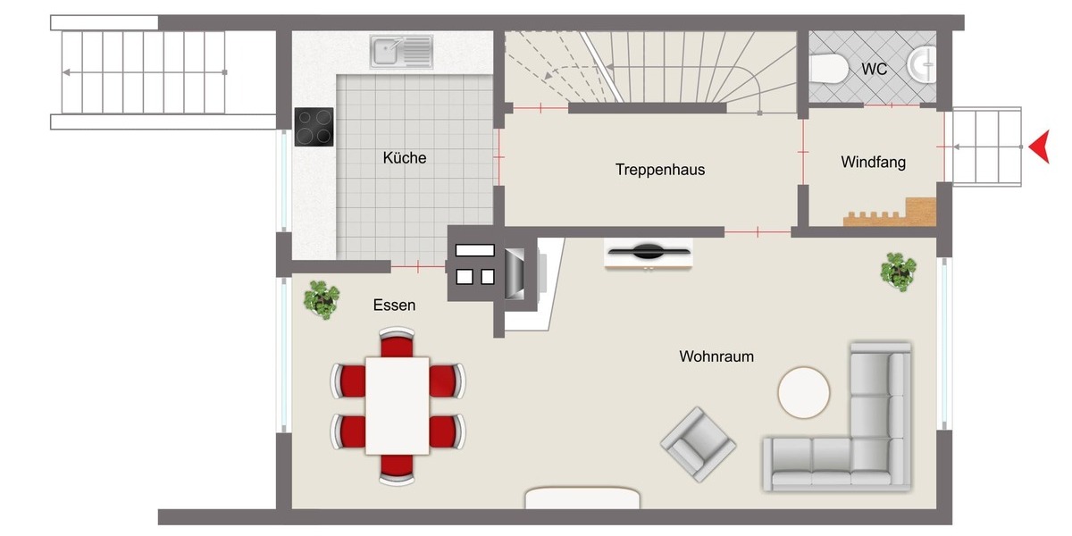 Grundriss EG (Abb.ähnlich)
