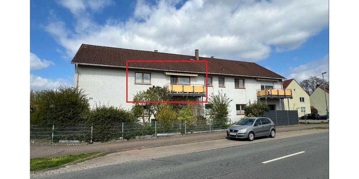 Lage der Wohnung mit Balkon