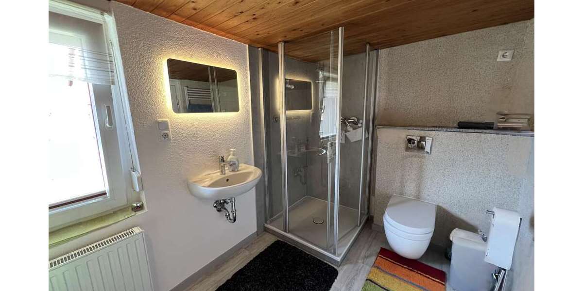 Duschbad im Haupthaus