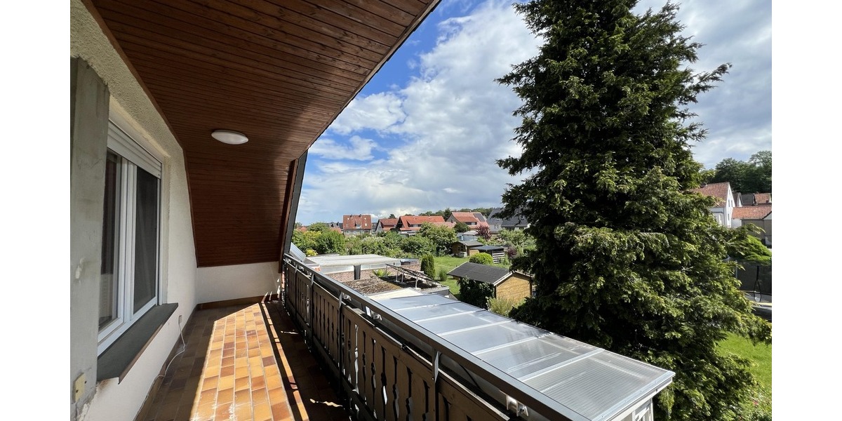 Loggia mit Balkonkraftwerk